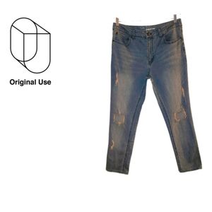 ORIGINAL USE MENS DISTRESSED SKINNY JEANS
